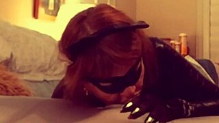 Catgranny Passionately Blows Batman