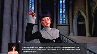 Blonde hentai slut surprises with wild office antics in 3D.