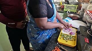 Flashing and Masturbating Right in Front of Tamil Maid Kanika