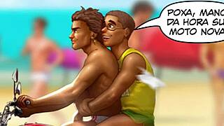 Hey, check this cartoon hentai with amateur gay blowjob action in compilado.