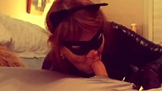 Catgranny Passionately Blows Batman