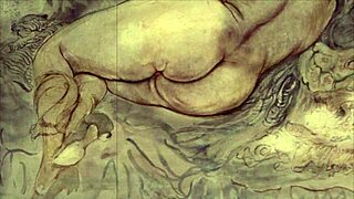 Vintage retro anime cartoon art collection