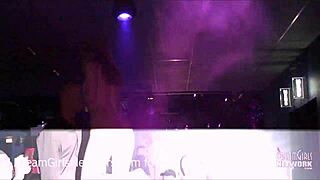hey, wanna see what i caught on my gopro at strip club amateur night with closeup groping action?