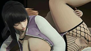 hinata is ready for anything in 3d hentai uncensored naruto