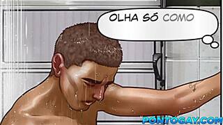 Hey, check this cartoon hentai with amateur gay blowjob action in compilado.