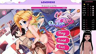 Vtuber Lewdneko Plays Order Us with Naked Anime Action, Damn!