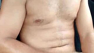 Soloboy masturbates outdoors!