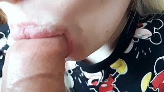 Blowjob from girl miki mouse