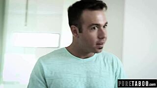 Hey, this step sister is making her point loud and clear with that virgin roleplay!