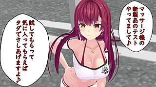 Ntr lesbians in anime cartoon with scissoring and toys