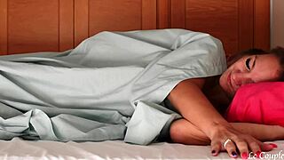 Real amateur wife’s wet morning pussy took hard dick after waking. Felt every slippery thrust inside her.