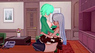 3D Hentai Futanari Fucks Big Tits Anime Girl