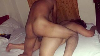 Holy! Stepson's Huge Dick Pounds Stepmom's Big Ass in Motel Anal
