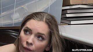 Summer Brooks Feels The Thrill Of Shoplifting In The Store