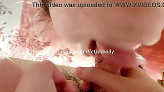 interactive blowjob with deepthroat teasing rough toys