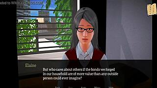 Blonde anime girl gets her ass pounded in family hentai.