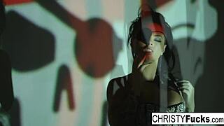 Christy Mack plays with her amazing ass and tight pussy