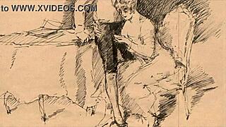 what’s so erotic about vintage cartoon illustrations?