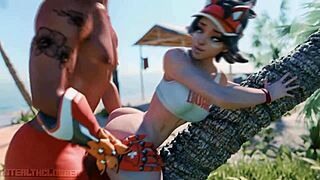 Wow, Overwatch hentai compilation 142 is insanely hot!