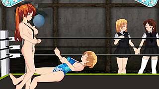 princess of the ring sees sofia battle nina in fierce catfight