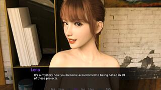 lena and i dating on a nudist beach.