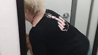 Shellyseth and Smarien75 Caught Fucking in Walmart Dressing Room Again