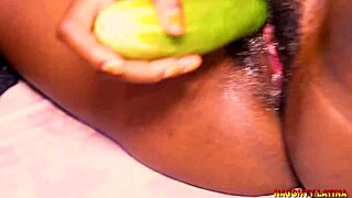 Slow amateur masturbation in african home with monster cock creampie?