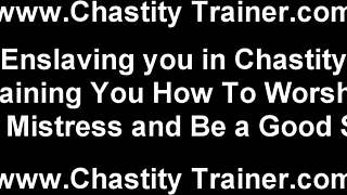 we are going to lock your cock up good and tight