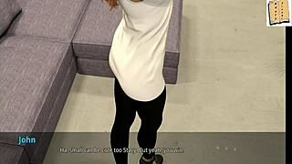 in wvm 69, redhead teen competes for best ass in the house with big tits.