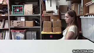 Summer Brooks Feels The Thrill Of Shoplifting In The Store