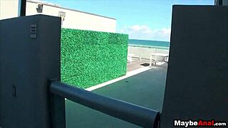 Amateur Brunette Has First Anal Adventure!