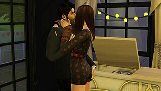 Dominant Alexandra D gets huge load inside her pussy - 3d hentai