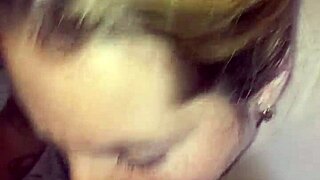 Blonde Girlfriend Deepthroats Friend's Cock in Early Morning Cum Blast!