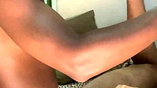 Massive 23cm cock deepthroats and fills ass