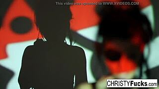 Christy Mack plays with her amazing ass and tight pussy