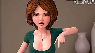 aunt cass gets fucked hard by redmoa 😍