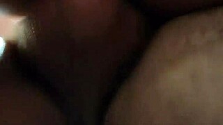 close up fucking my teen roommate, cumming on her shaved pussy