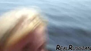 Is This Euro Couple's Outdoor Boat Fuck Too Wild For You?