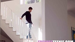 In a group freeuse session, a teen 18+ babe with small tits gets her pussy used by multiple partners.