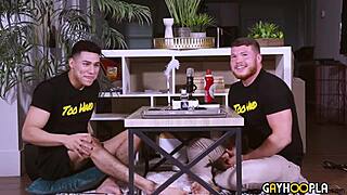 Yo, hairy otter gets a hot facial from str8 jock!