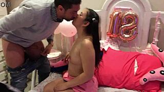 i love this south american babe tasting monster cock