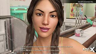 Tattoo girl sucking big cock on the beach! 🌊