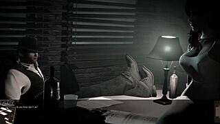 i'm fucking in this noir style 3d hentai scene uncensored