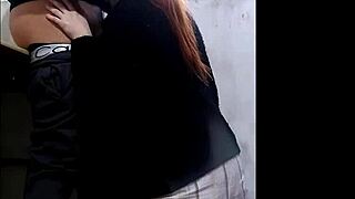 Skinny Latina gets her ass fucked in class