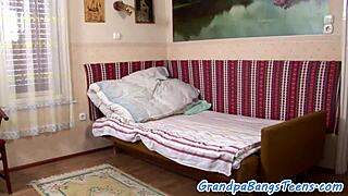 Euro Teen 18+ Banged by Retired Officer