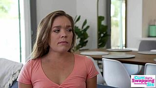 chloe temple e4 shows off her skills in sucking and riding. she swaps cum like a pro.