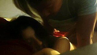 Watch this asian babe get her pussy licked bent over and doggystyled with a small cock!