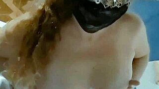 Is Mirelladelicia stripping and playing with dildos?