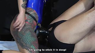 Wow, watch these two mistresses dominate with strapon and anal fisting!