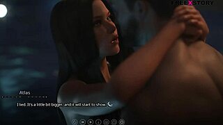 In the seven realms atlas, leyala gets fucked in the swimming pool with blowjob and pussy licking on the floor